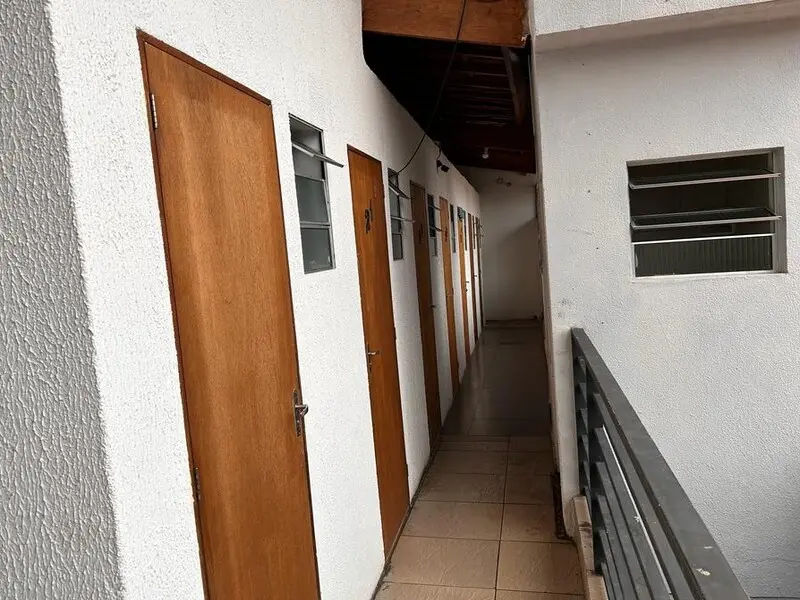 Área externa para hóspedes do Hostel Gentil Braga